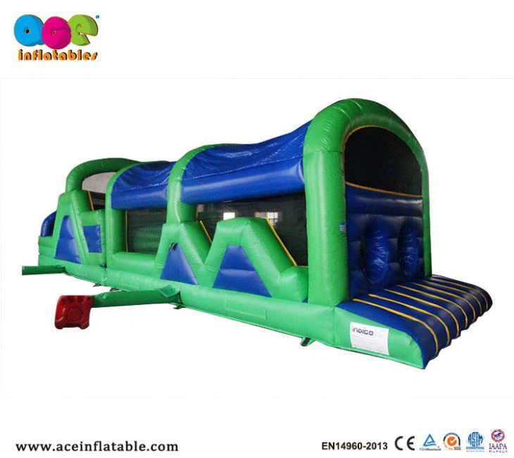 Amazing Outside Inflatable Obstacle Course Bouncer Run