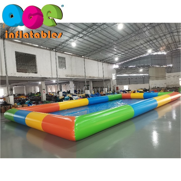 PVC Airtight Large Inflatable Swimming Pool1